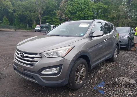 2014 Hyundai Santa Fe Sport 2.4L from USA, damaged, VIN 5XYZU3LB3EG199718